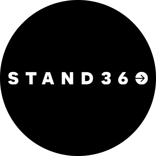 Stand 360 / budowa stoisk targowych Warszawa, zabudowa targowa, stoiska wystawiennicze Niemcy Exhibition Stand Builder Poland logo