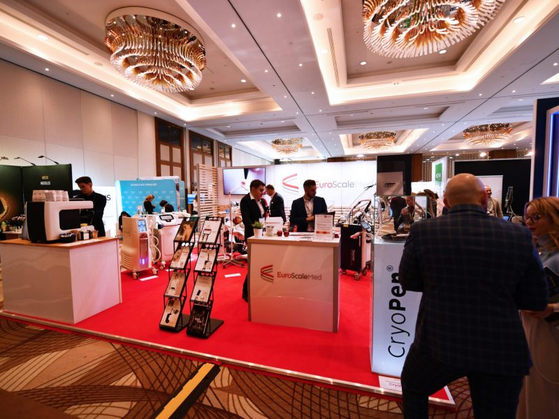 podłoga podwyższona podniesiona targi targowa