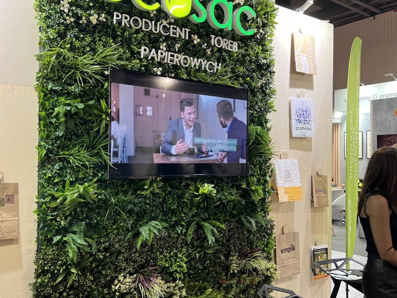 ecosac ścianka zielona