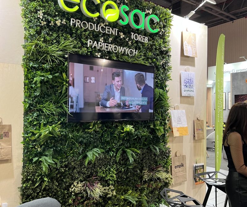 ecosac ścianka zielona