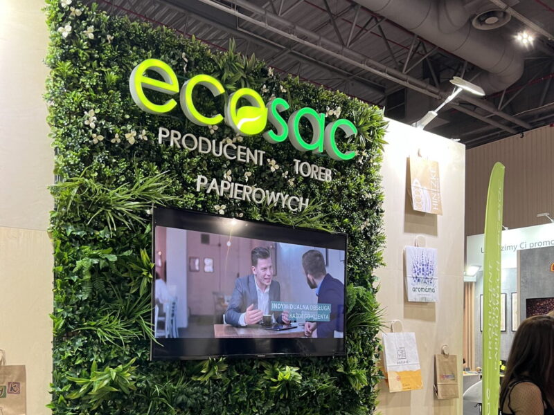 ecosac ścianka zielona