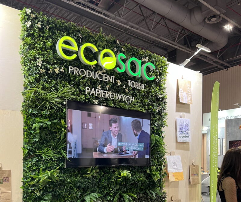ecosac ścianka zielona