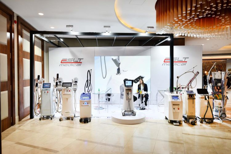 stoisko targi beauty lne Międzynarodowy Kongres Dermatologii Estetycznej i Medycyny Anti-Aging eslt