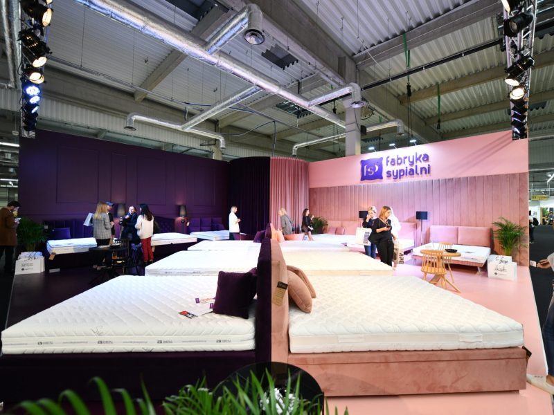 Fabryka Sypialni Warsaw home Ptak targi stoisko targowe