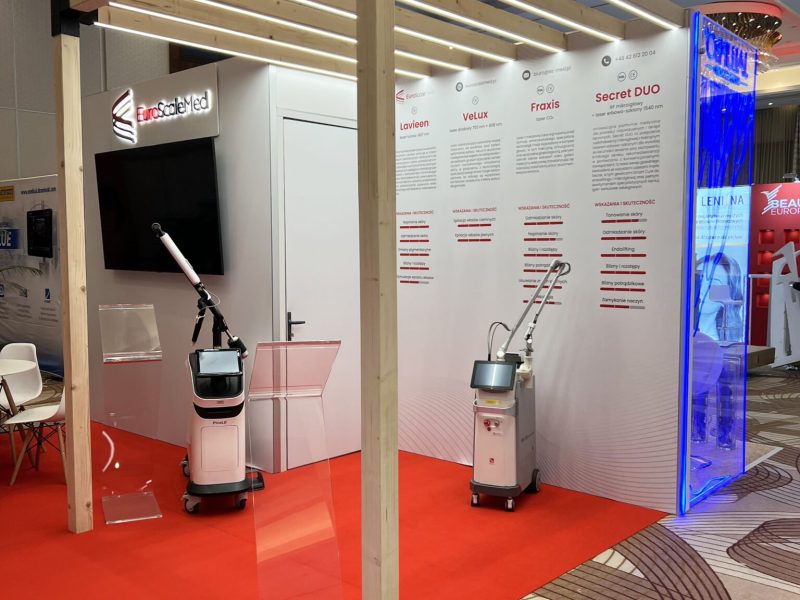 Stoiska targowe branża baauty