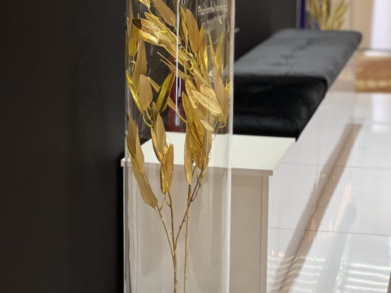 wypożyczalnia dekoracji na targi eventy imprezę złote dodatki