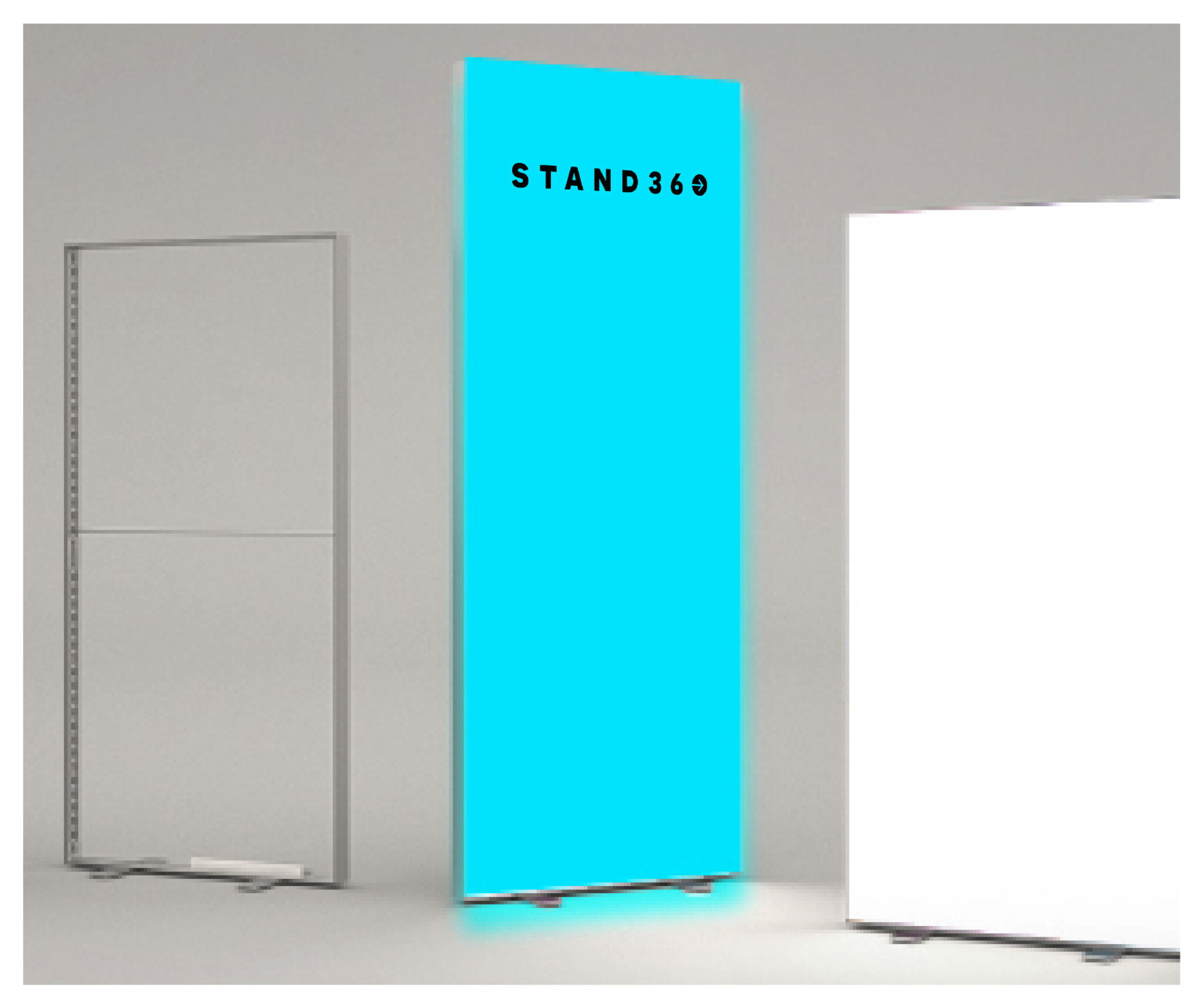 kaseton LED dwustronny <br width=