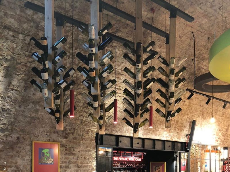 konstrukcja stalowa do restauracji