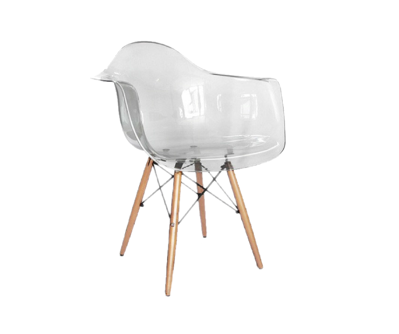 krzesło kubełkowe transparent