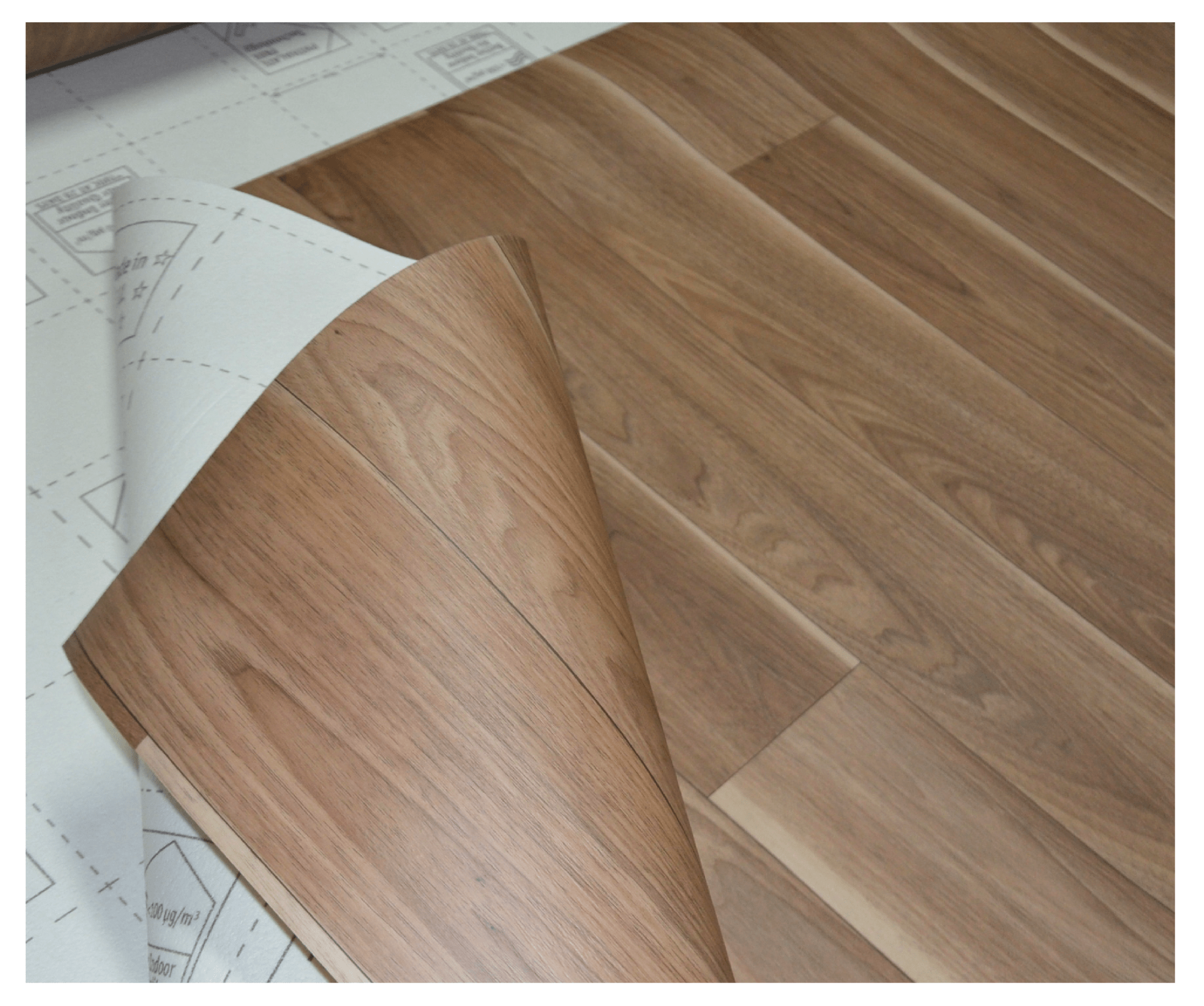 podłoga PVC <br width=