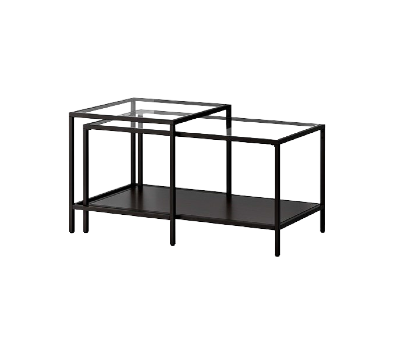 podwójny stolik kawowy