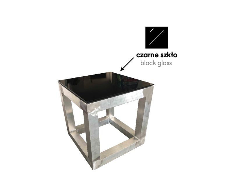 stolik aluminiowy mini