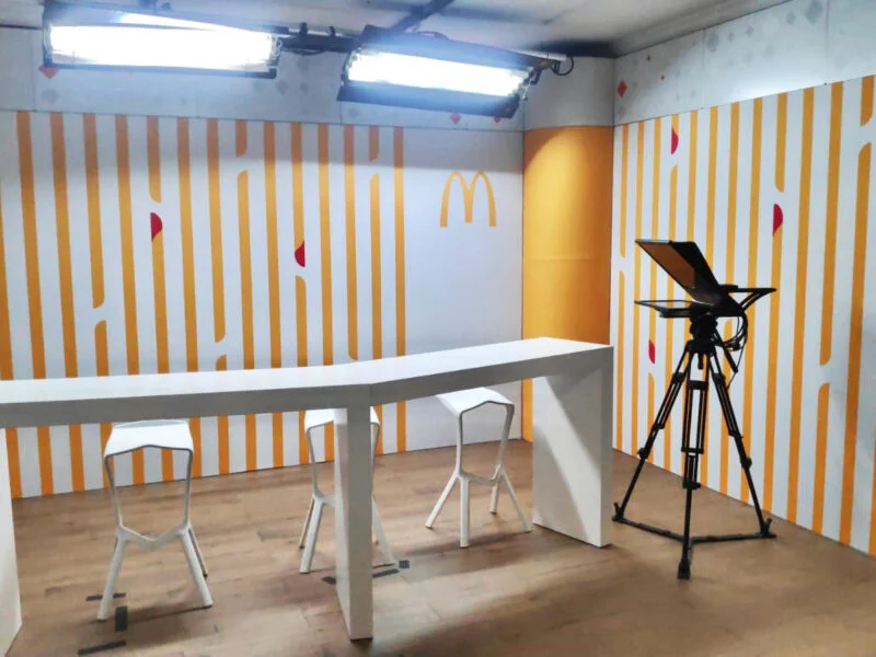 streaming scenografia