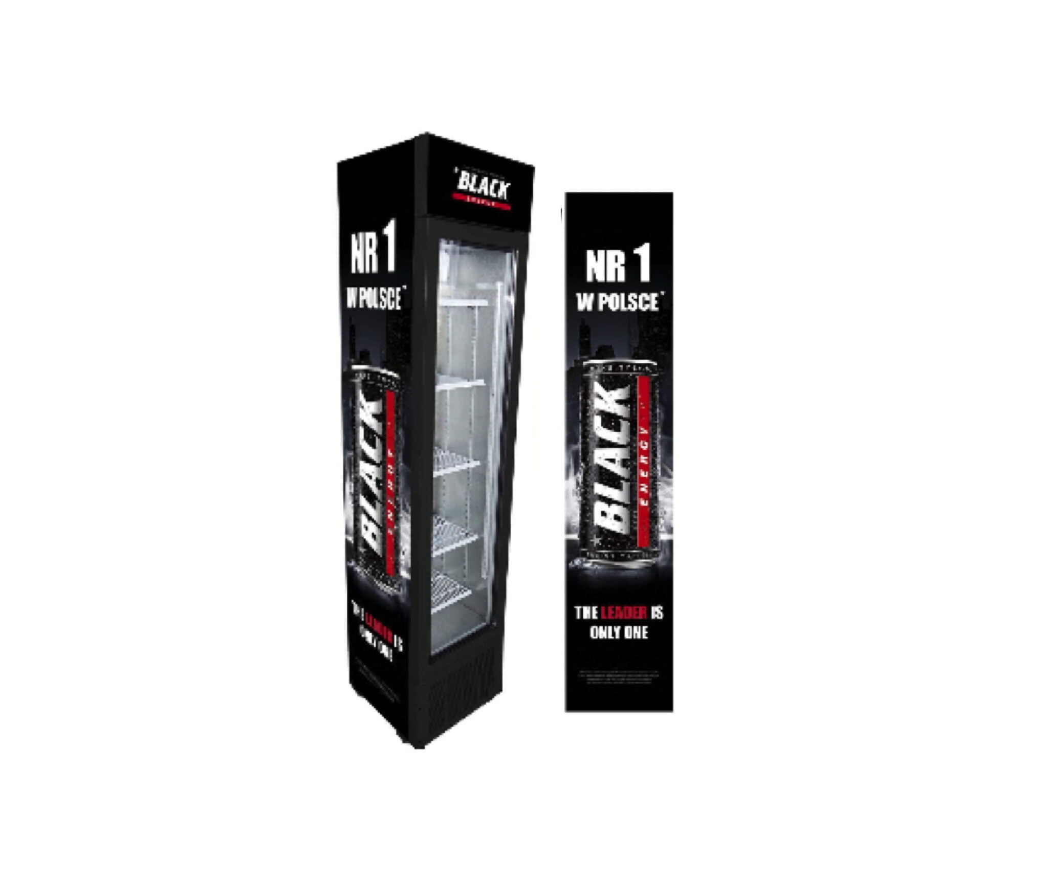 witryna chłodnicza (logo klienta) 160L