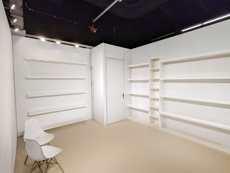 wynajem półek regałów na targi eventy wypożyczalnia warszawa