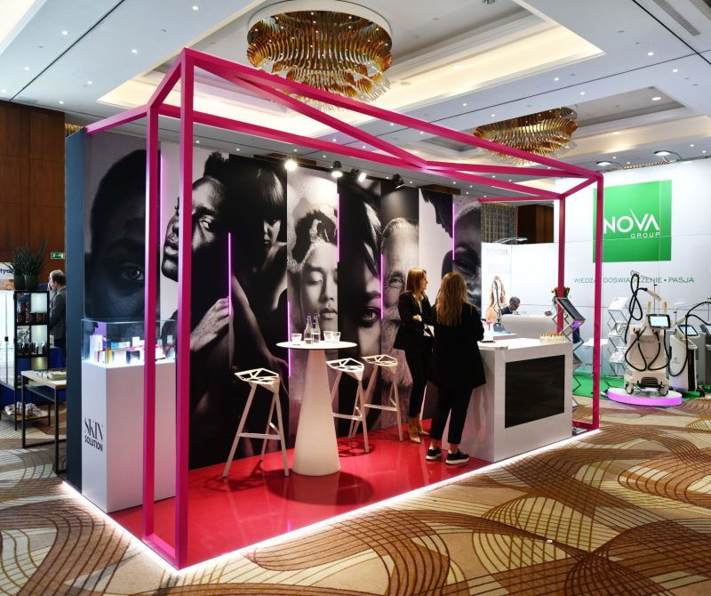 zabudowa targowa warszawa jalupro skinsolution kongres dermatologii i medycyny estetycznej