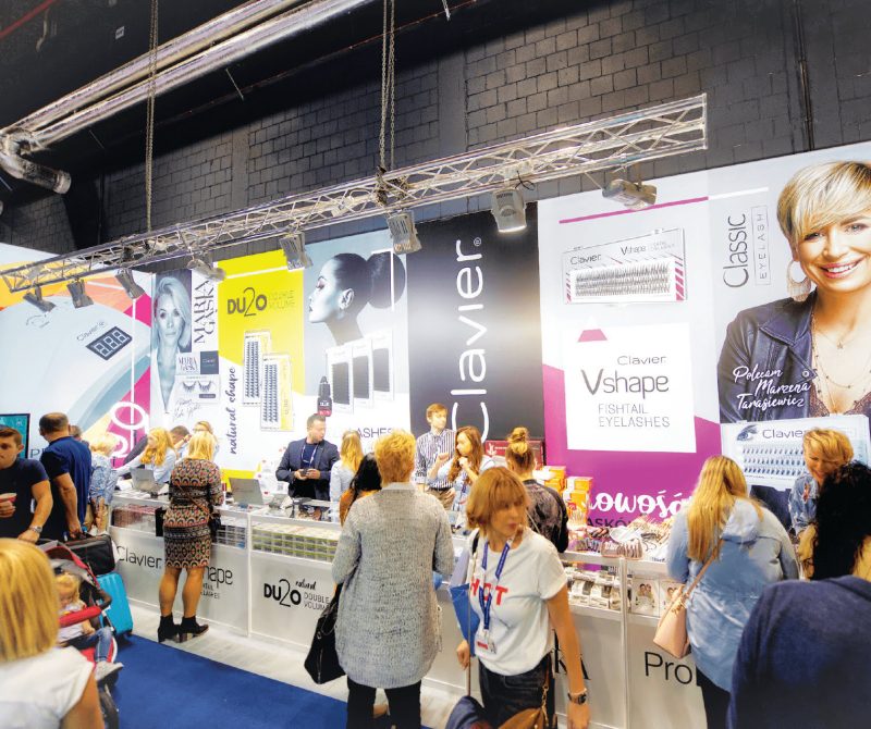 lightbox Backlighted walls fair booth stand poland builder producer germany warsaw