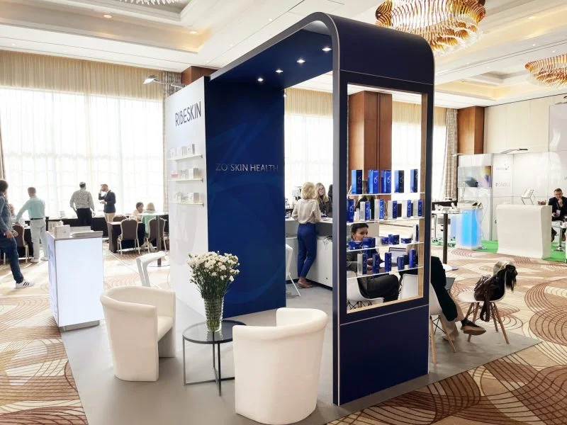 modular exhibition stand booth system fair stand trade warsaw poland