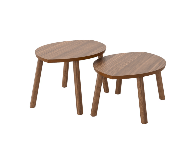 stolik kawowy liść