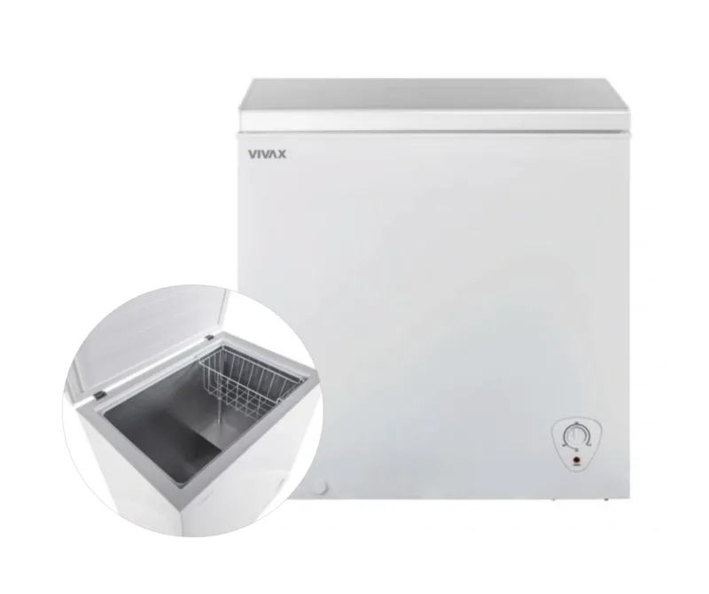 large chest freezer 198L