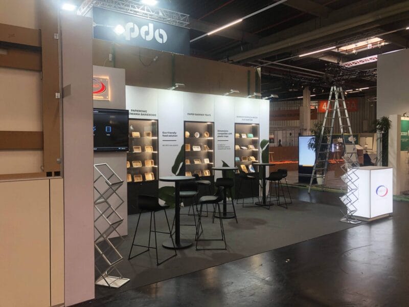 Functional and aesthetically pleasing exhibition stand by Stand 360 at Fachpack in Nuremberg, Germany