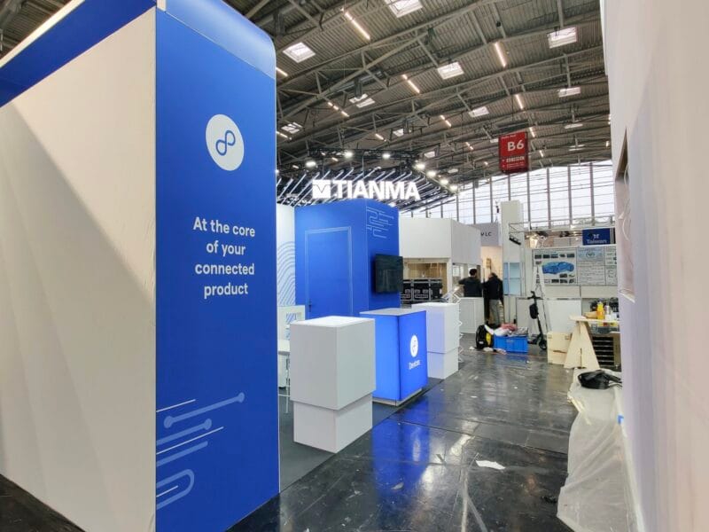 Custom trade show booth design in Munich