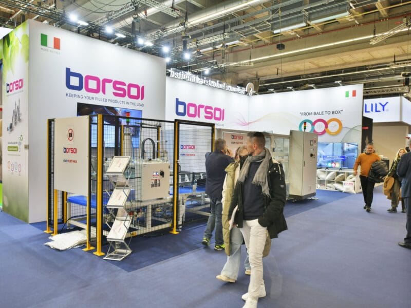 exhibition stand booth design heimtextil 2025 borsoi