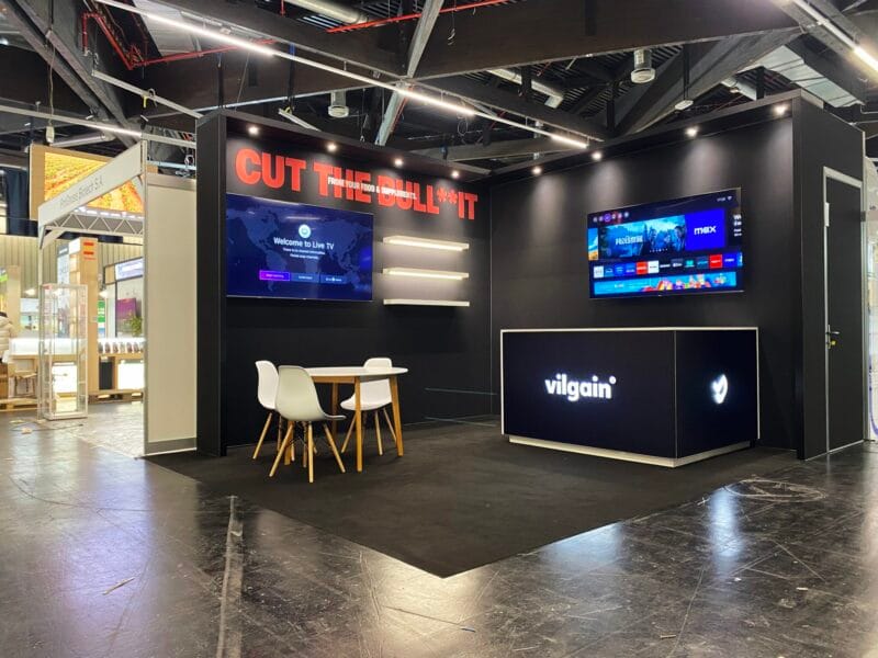 Exhibition stand at BIOFACH trade fair in Germany. Designed and built by Stand 360 – exhibition stand contractor in Germany.