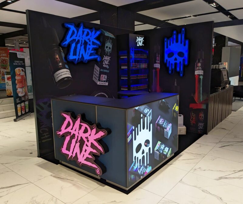 Stoisko targowe premium z podświetleniem – realizacja Stand 360