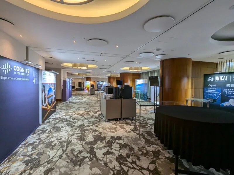 pop-up fabric wall for trade shows