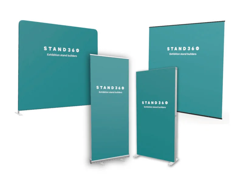 budget pop-up wall for small trade show booth