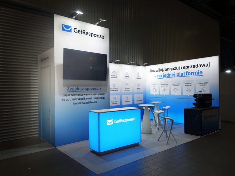 Stoisko e-commerce targi ehandlu etrade warszawa getresponse get response