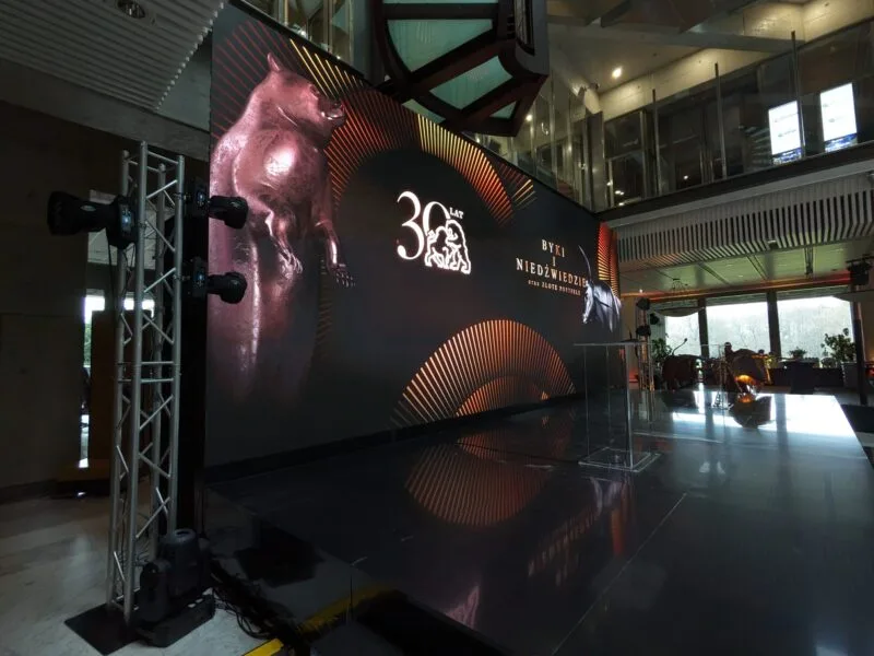 ekran led dioda wynajem na event warszawa