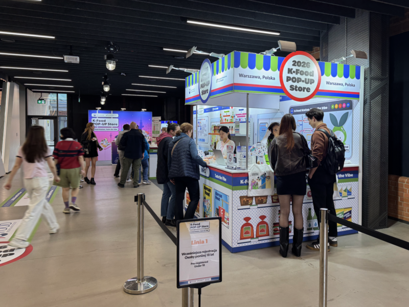 K-Food POP-UP Store, Warszawa