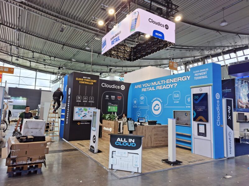 exhibition stand built in Frankfurt by Stand 360