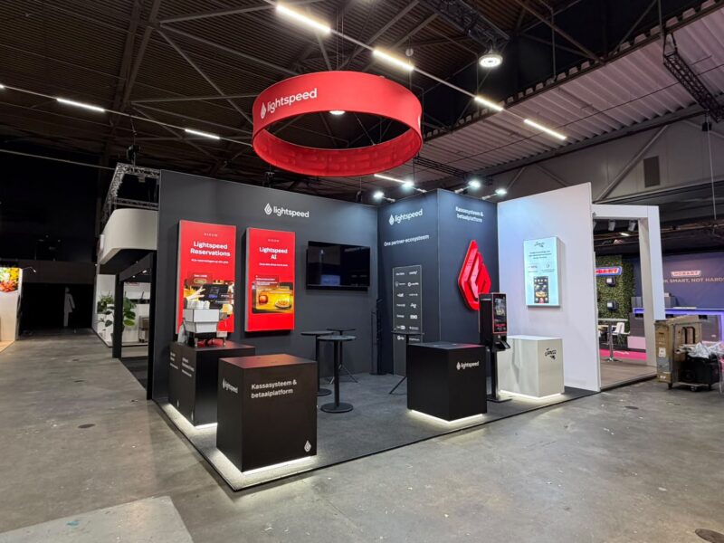 custom exhibition stand at Messe Frankfurt